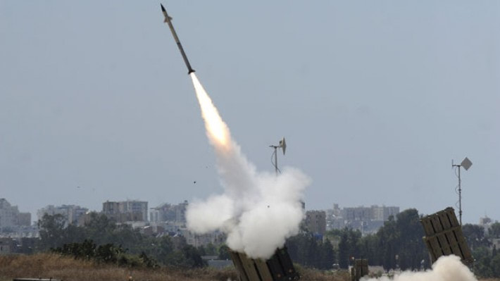 Iron Dome's - Tamir Missile - Full Afterburner